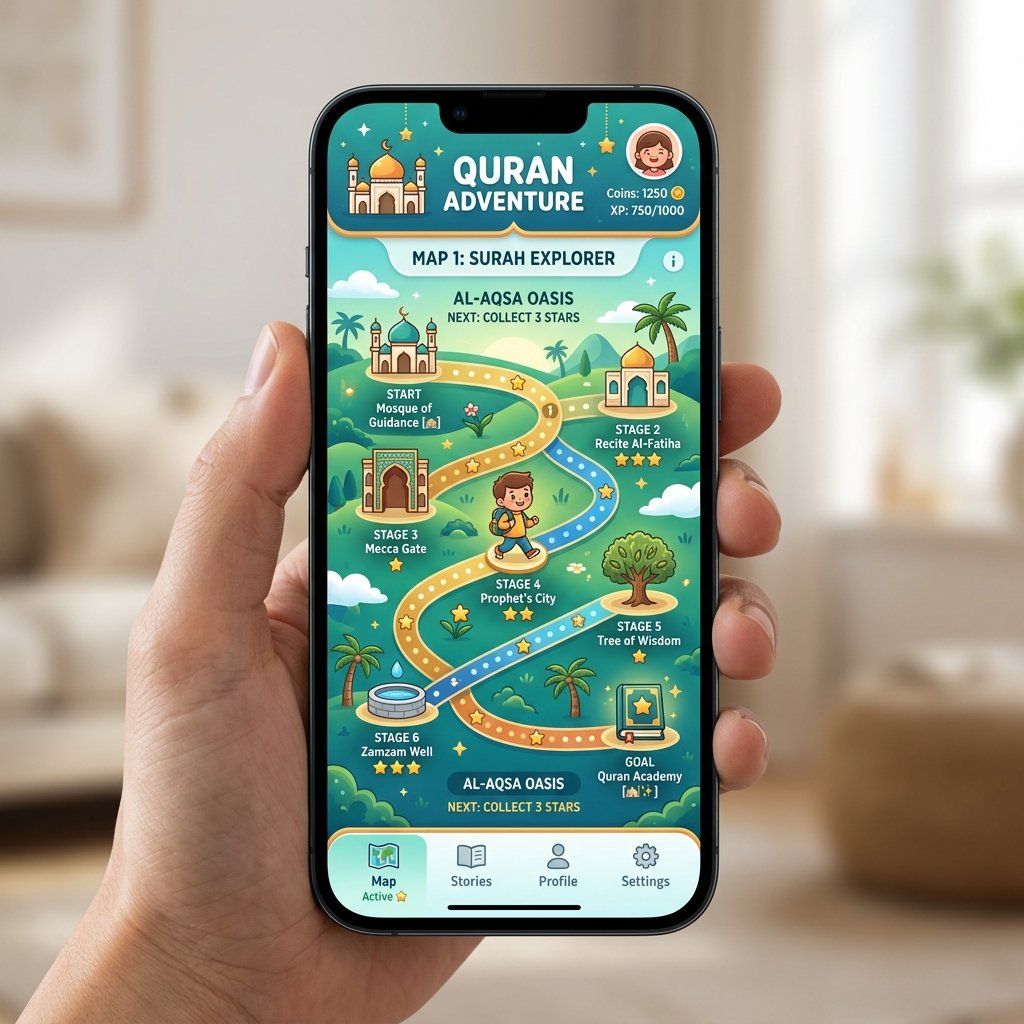 Quran Adventure App Preview
